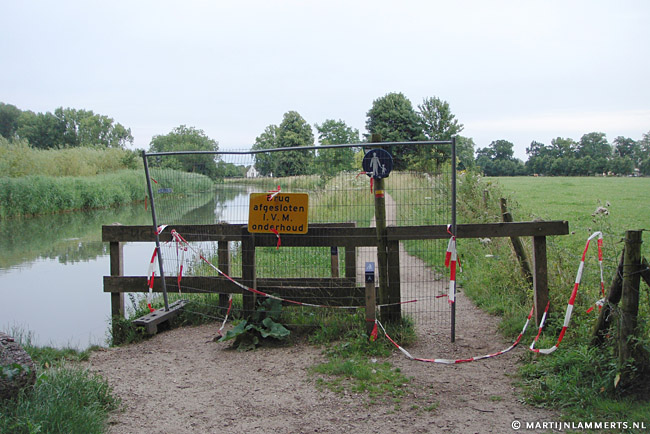 Brug afgesloten