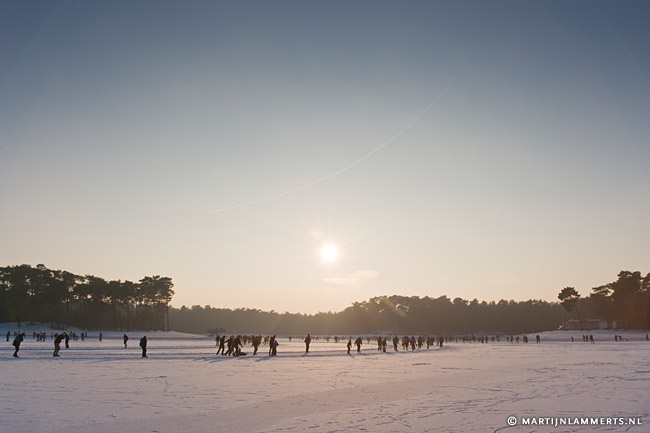 Eerste toertocht op natuurijs