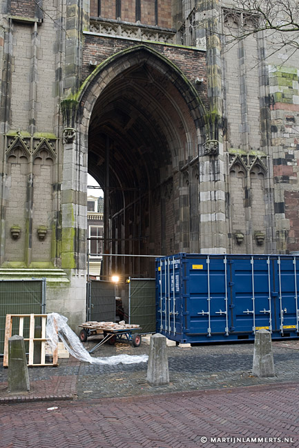 Werkzaamheden in Domtoren