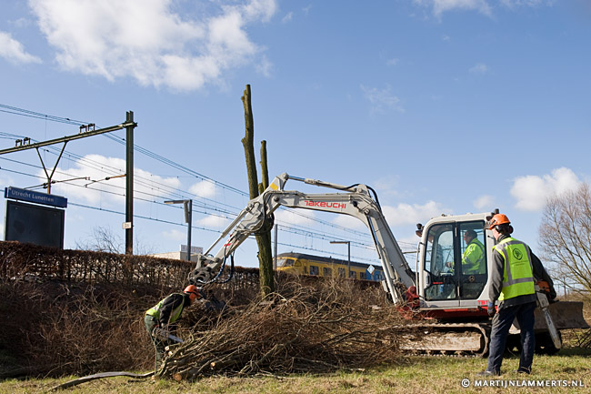 Werkzaamheden station Utrecht Lunetten