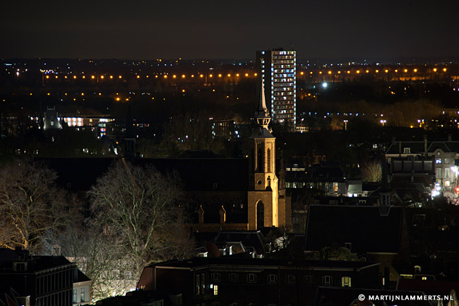 Catharijnekerk en IBB flat
