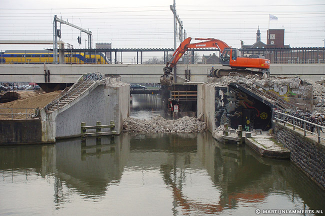 Bouw Station Utrecht Vaartsche Rijn