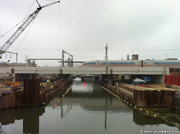 Bouw Station Utrecht Vaartsche Rijn